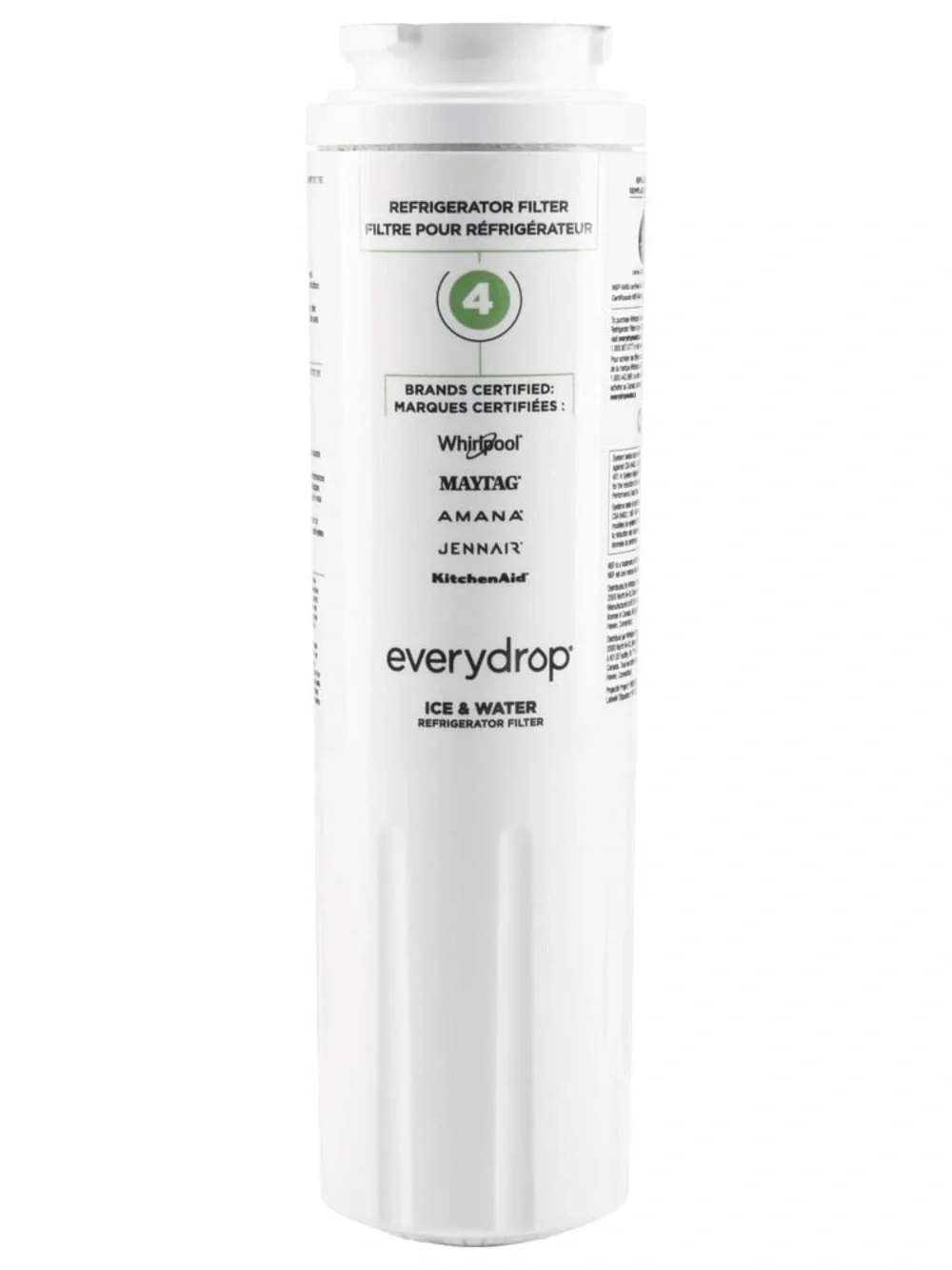 NEW Everydrop by Whirlpool Filter 4 EDR4RXD1 Genuine Refrigerator Water Filter
